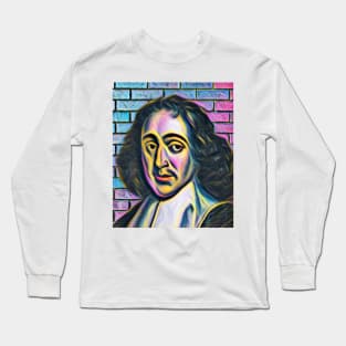 Baruch Spinoza Portrait | Baruch Spinoza Artwork 9 Long Sleeve T-Shirt